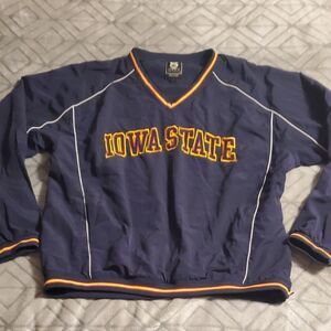 Gear for Sports windbreaker Pullover featuring Iowa State arch Embrodered logo